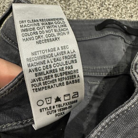 Joe's Jeans, Dark Gray Washed, 30 Waist - Picture 5 of 7